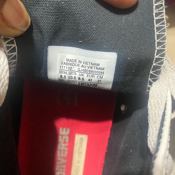 Converse all star white high tops - Picture 5 of 6